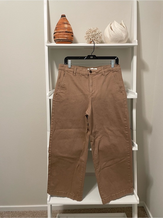 Ella Moss Pants - Ella Moss Cropped Wide-Leg Pants in Tann